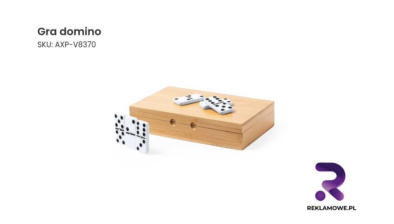 Zdjęcie gry Domino rozłożonej na stole