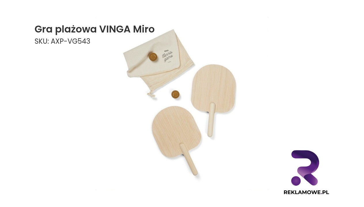 Gra plażowa VINGA Miro idealna na letnie dni