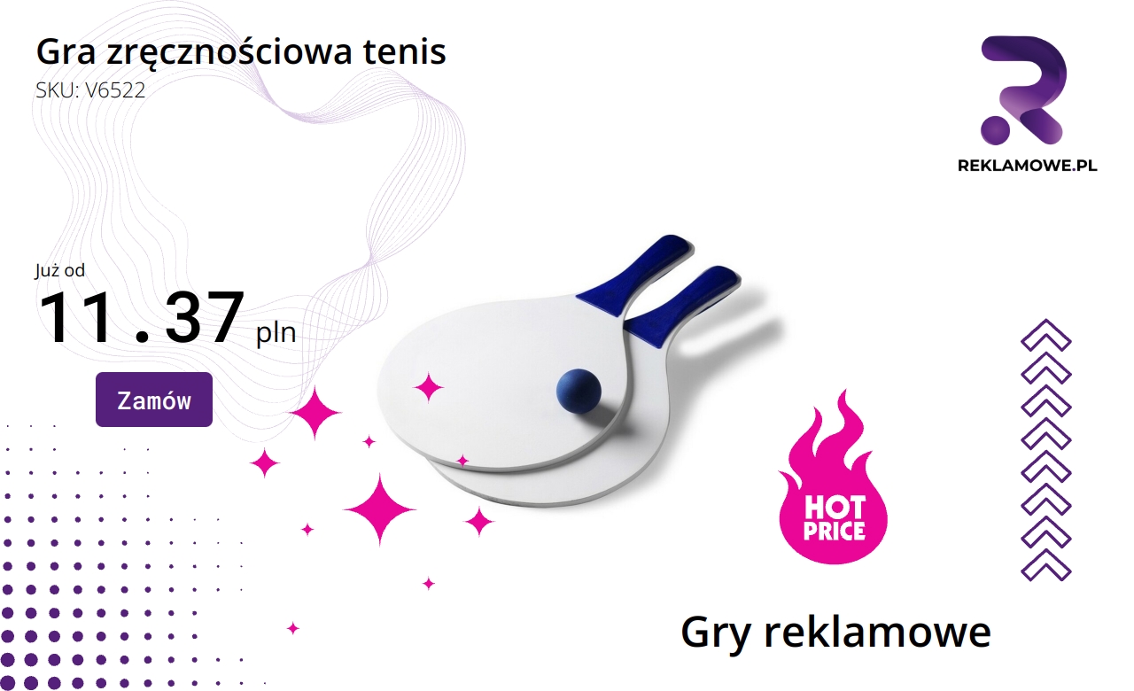 Gra zręcznościowa tenis na zdjęciu