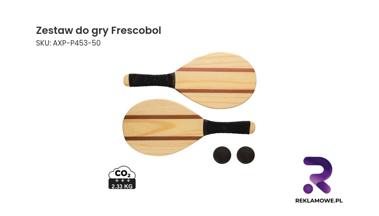 Zestaw do gry Frescobol na plazy