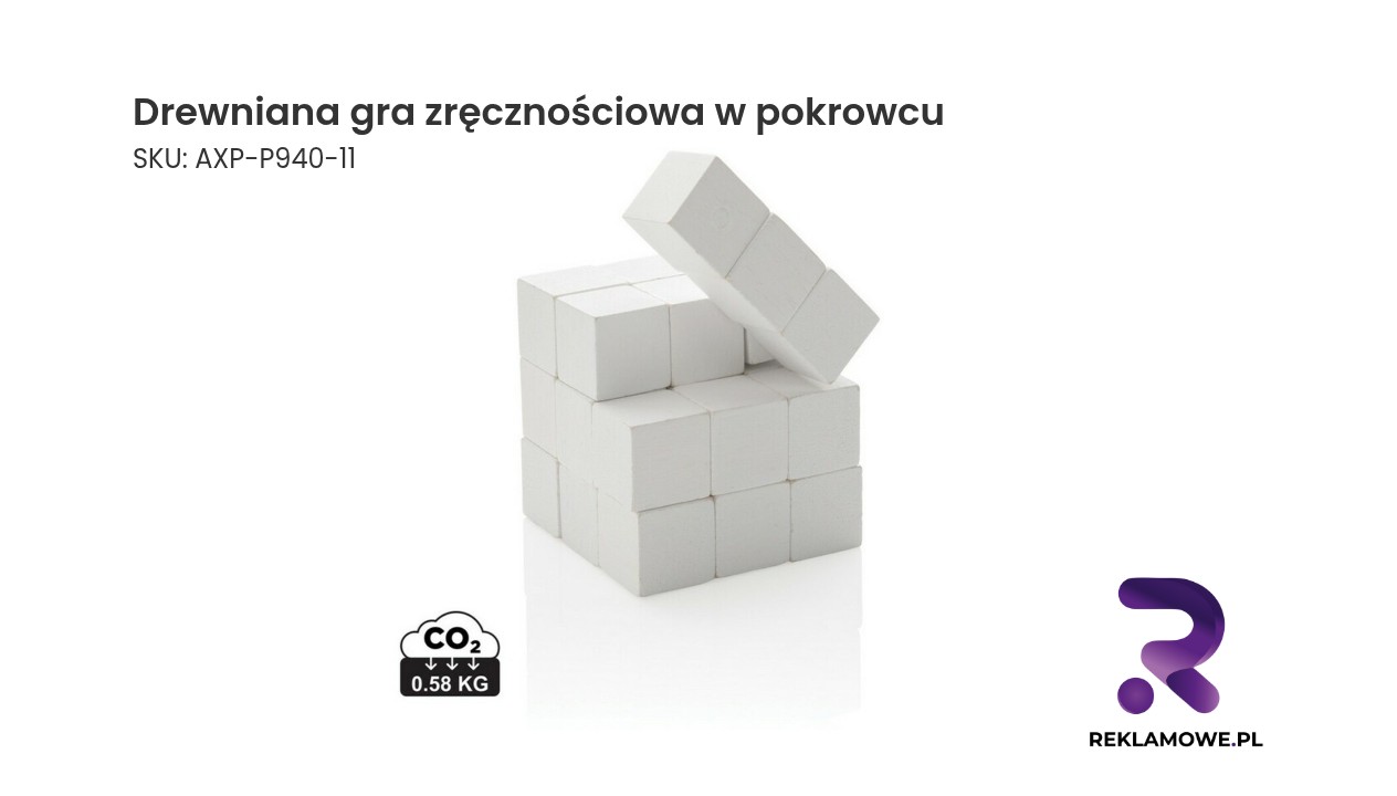 Drewniana gra zręcznościowa w pokrowcu Drewniana gra zręcznościowa w pokrowcu