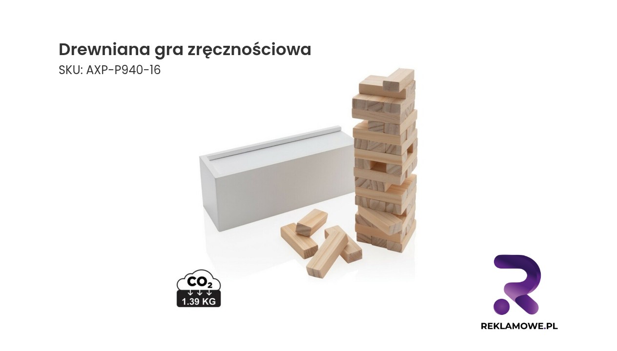 drewniana gra zręcznościowa na stoliku