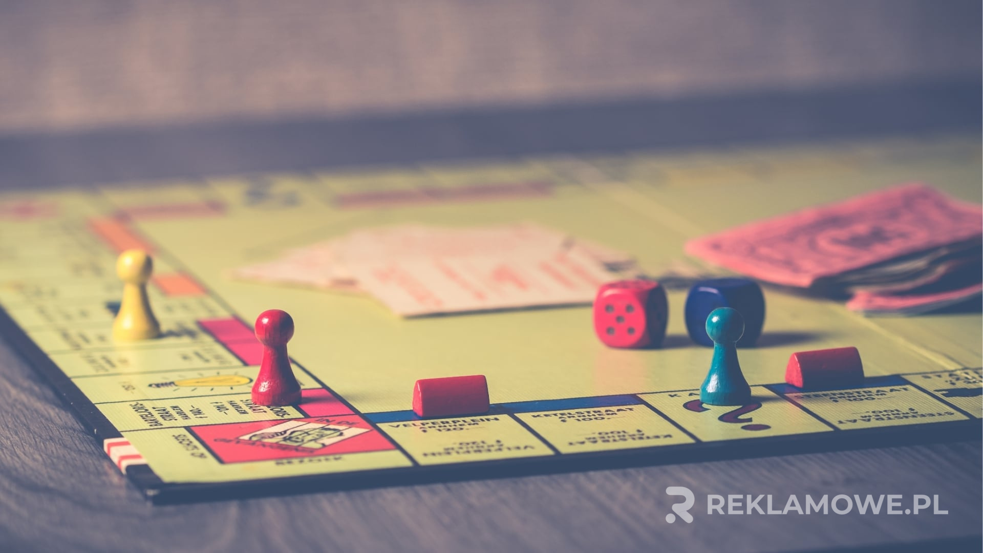 Gra reklamowa na ekranie komputera