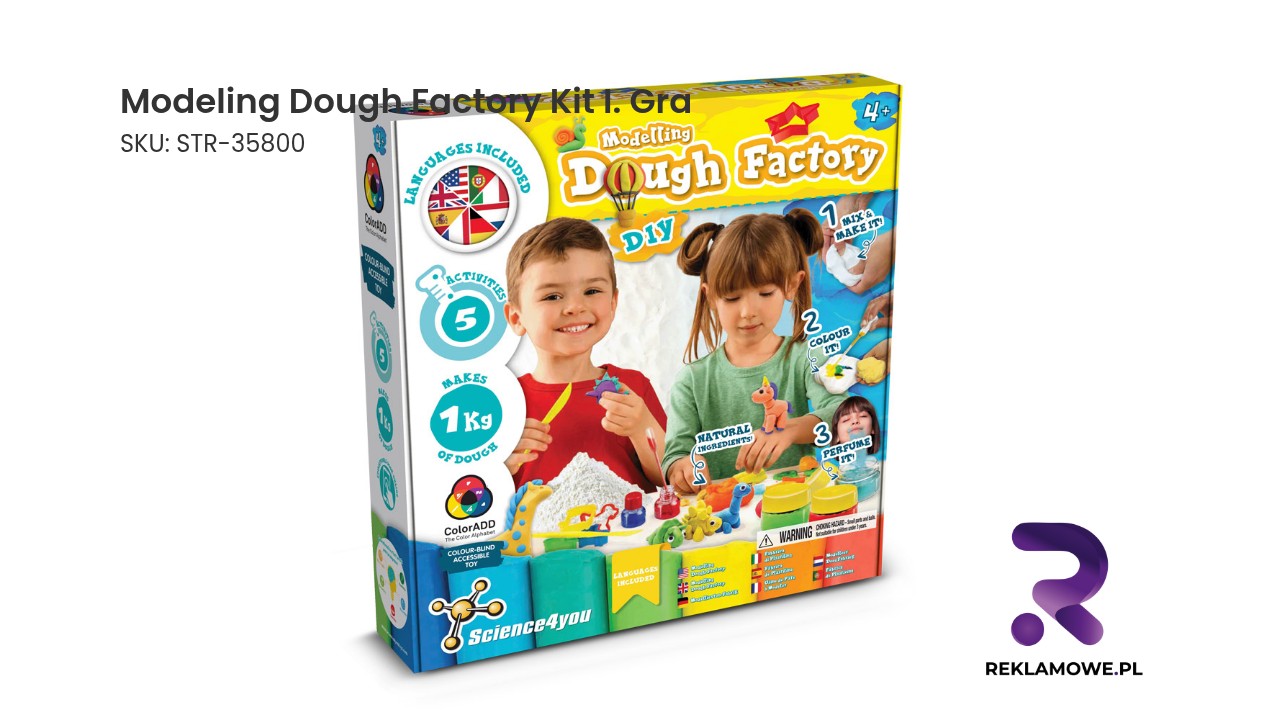 Zestaw do modelowania fabryka modeliny gra