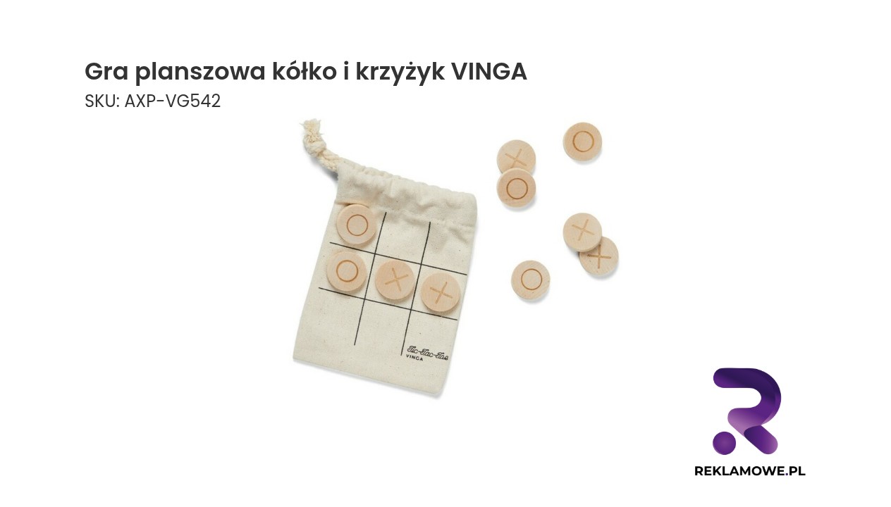 Gra planszowa kółko i krzyżyk VINGA