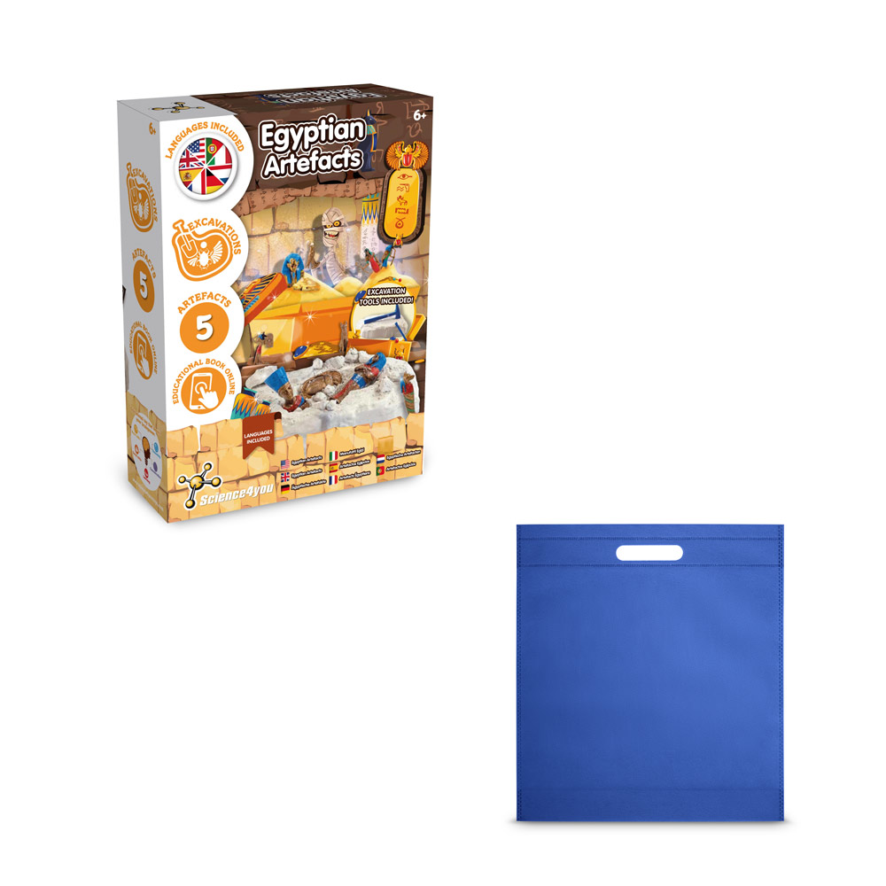 Ancient Egypt Excavation Kit IV. Gra edukacyjna dostarczany z torebką prezentową z włókniny (80 g/m²) 35854_set