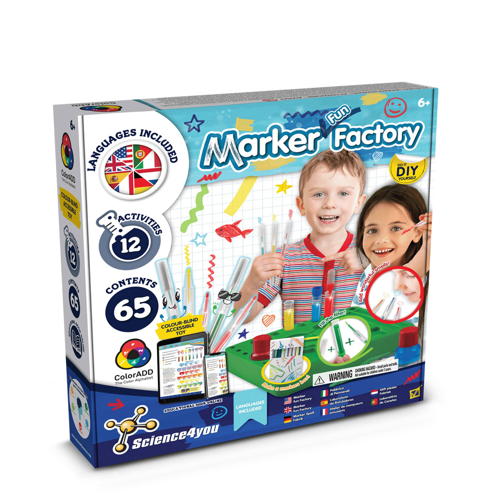 DIY Pen Factory Kit IV. Gra edukacyjna dostarczana z papierową torebką prezentową (115 g/m²) 35811_set
