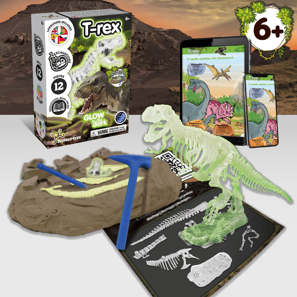 Gra reklamowa fossil excavation kit ii. gra edukacyjna dostarczana z papierową torebką prezentową (90 g/m²), wykonany z materiałów z certyfikatem fsc™ i innych kontrolowanych materiałów 35819_106-b Fossil Excavation Kit II. Gra edukacyjna dostarczana z papierową torebką prezentową (90 g/m²), wykonany z materiałów z certyfikatem FSC™ i innych kontrolowanych materiałów 35819_106-b