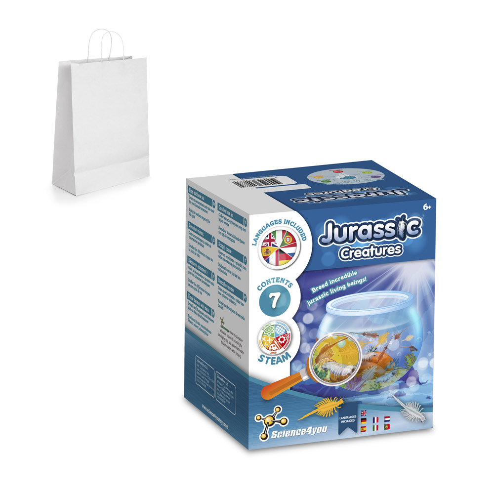 Jurassic Pets Kit III. Gra edukacyjna dostarczana z papierową torebką prezentową (90 g/m²) 35830_set