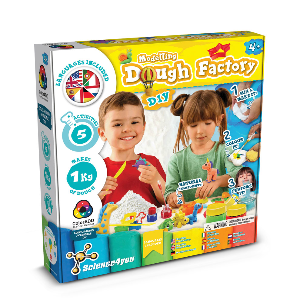 Modeling Dough Factory Kit I. Gra edukacyjna dla dzieci 35800_set