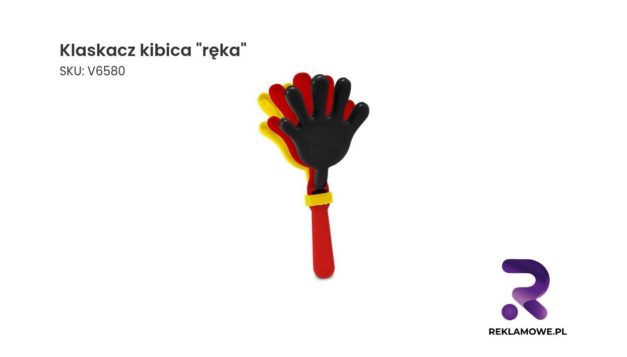 Klaskacz kibica w kształcie ręki